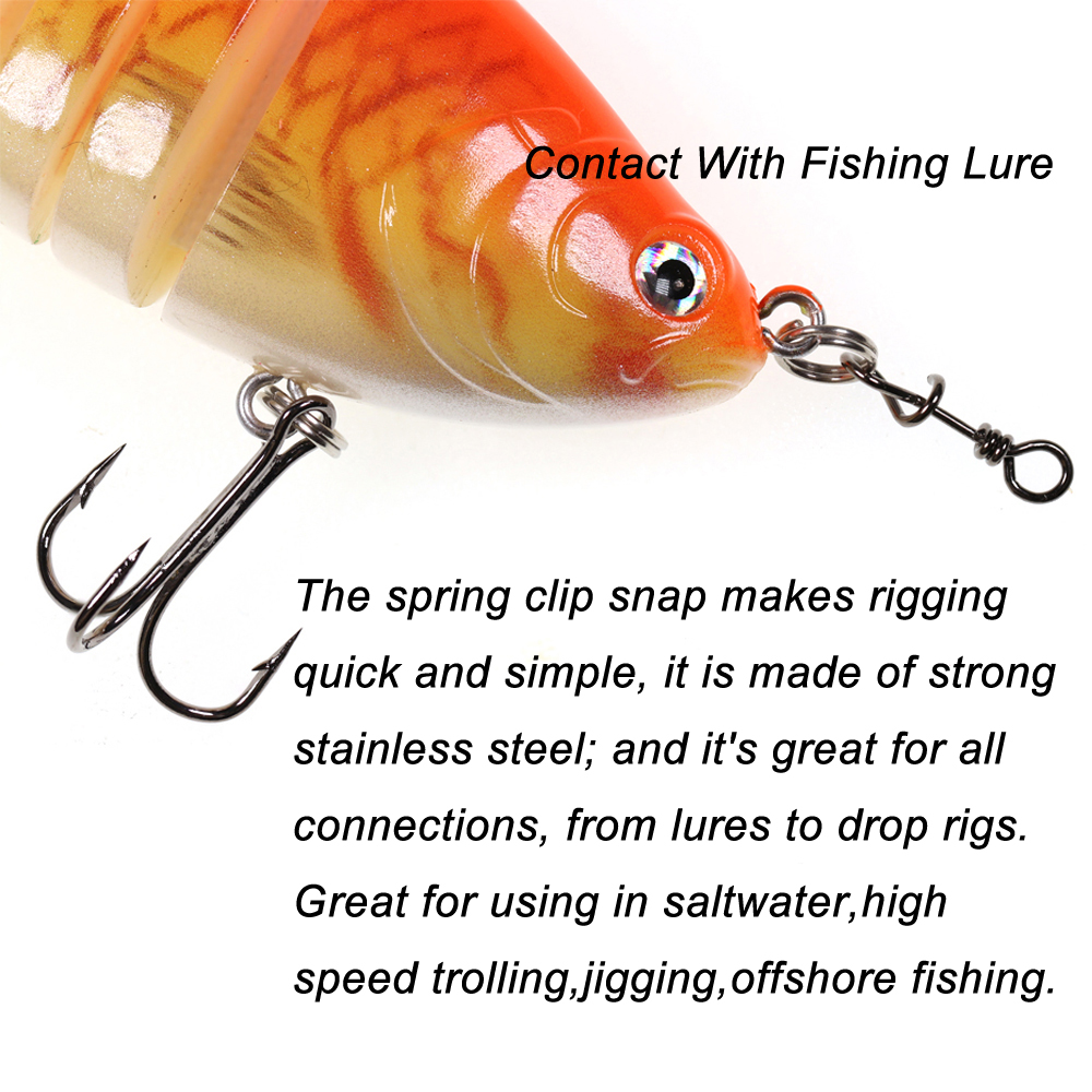 Bimoo 50 stuks roestvrij staal - Fishing Equipment Cheap recensie en prijs