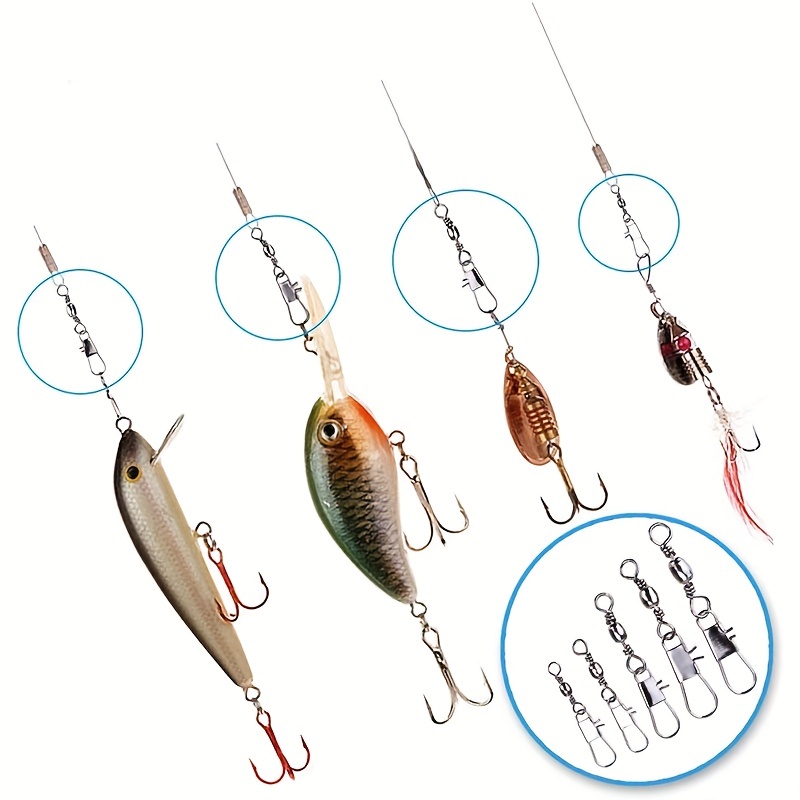 50/200 stuks Barrel Snap Swive - Ice Fishing Tip Up recensie en prijs